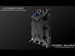 Sowohl für Innen- als auch für Innenräume 640*640*61,5mm Aluminiumschränke für 320*160mm LED-Bildschirmmodule