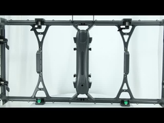 1000*500*69mm Aluminium-Schranken für LED-Displaymodule mit einer Breite von p3,91 mm