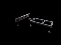 Vermietung LED-Display Installation von Sockel und Halterung-1 25s