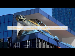 P5.71 RGB Aluminiumhalterung Outdoor-Augen-3D-Profi-LED-Bildschirm