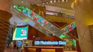 LED-Fotoglas für den Außenbereich