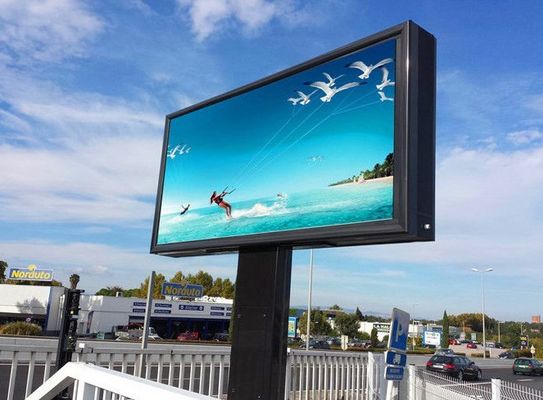 P6.67 Vollfarbige LED-Videowände im Außenbereich LED-Schildschirm-Bildschirm Werbeanzeige