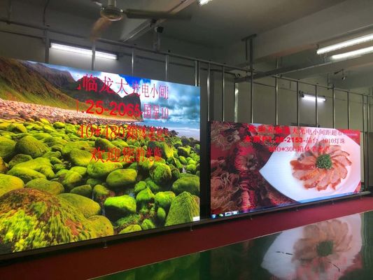 1.25mm hohe Helligkeit kleiner Pixel LED-Bildschirm Max. 800W/m2 für Indoor Display