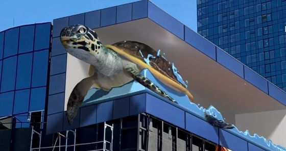 P5.71 RGB Aluminiumhalterung Outdoor-Augen-3D-Profi-LED-Bildschirm