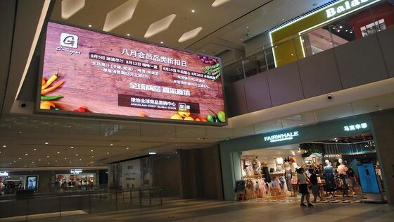 Ultradünner 22,5 mm dicker LED-Leichtbau-Schrank mit hoher Auflösung für den Besprechungsraum