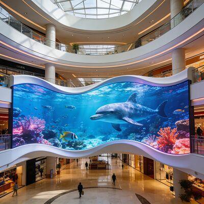 Vollfarbiges LED-Display im Freien Großer Blickwinkel