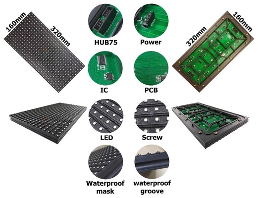 Im Freien farbenreicher LED Schirm P4 P5 P6 der kleinen des Pixel-LED Videowand-wasserdicht