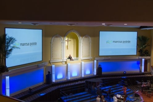 Innen-LED Schirm-Modul-hohe Bildwiederholfrequenz 3840Hz HD P3 1R1G1B für Kirche