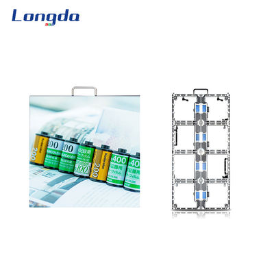 Stärkes und langlebiges Druckguss Aluminium-LED-Display-Schrank Legierung LED-Wandschrank 250mm X 250mm