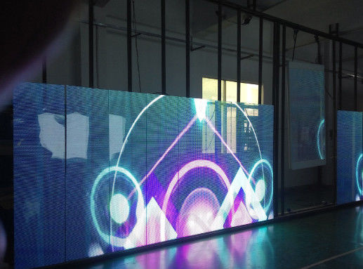 Einfache Wartung 75% transparenter Glas-LED-Bildschirm mit langer Lebensdauer