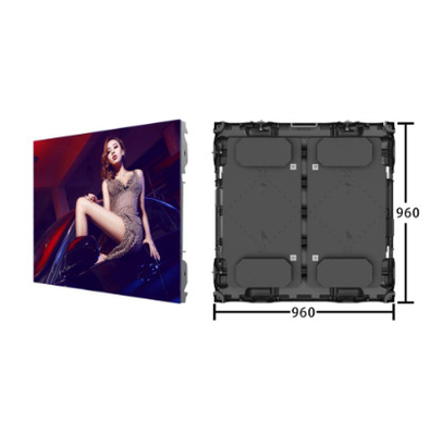 Hochfrischungsrate 1920Hz Außen-LED-Display Festanlage 14bit Grauskala