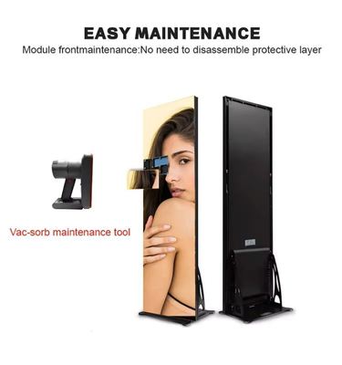 Energiesparend, Nahtlose Spleißung Indoor P1.86 LED-Bildschirme Poster Werbe-Videoplayer 100.000 Lebensdauer
