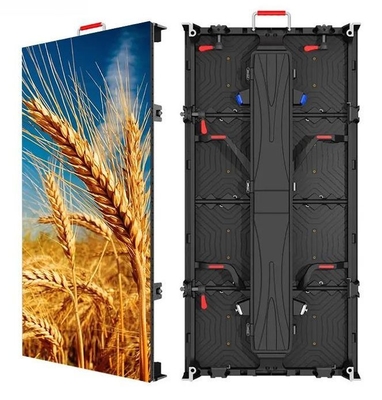 Großleinwand-Mietmietereignisse P4.81mm geführte Anzeigen-AC220V 50Hz 5000nits im Freien