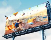 Outdoor High Brightness P10 Digital Billboard 960*960mm Iron Cabinet For Commercial Display