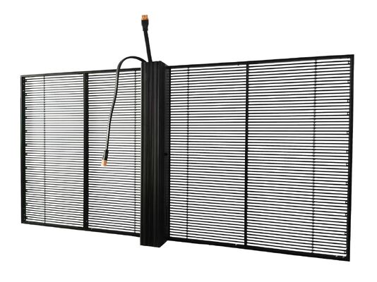 Scan ODM der Wirtschaftswerbungs-SMD1921 1/2 transparenten Glas-LED des Schirm-im Freien