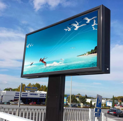 ODM P3.076 Outdoor LED Videowände Led-Plakate Festwerbung nach ISO14001 1R1G1B
