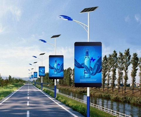 Outdoor LED Videowände P10 Displays 1R1G1B Einzelsäulen-Typ SMD3535
