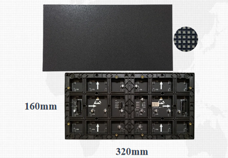 Digital Signage Wall 3840Hz P4 Led Video Wand Werbung 320 * 160mm