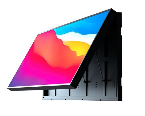 Outdoor High Brightness Waterproof Fix Installation Led Screen For Wall