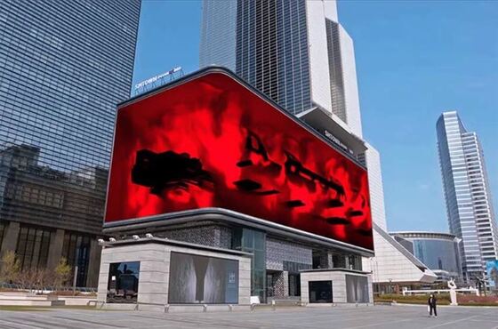 Outdoor High Brightness Waterproof Fix Installation Led Screen For Wall