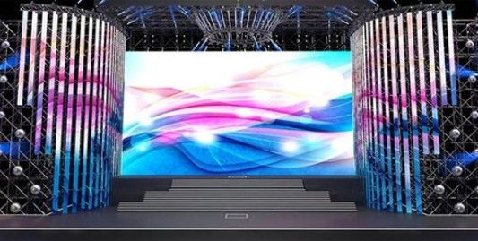 Tragbare Innenwerbung kurvte geführten Scan des Bildschirms P3.91 900cd 43
