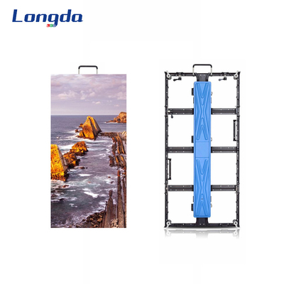 180W/ Zeigen M2 hohe Helligkeits-Miete LED Schirm-Druckguß Alu 1R1G1B LED an