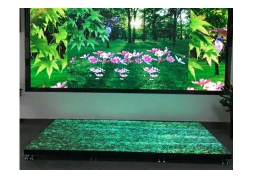 P3.91 Interaktiver Tanzboden LED-Display 3840Hz Abriebfest für Einzelhandelsgeschäft