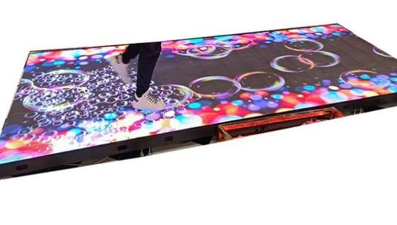 P3.91 Interaktiver Tanzboden LED-Display 3840Hz Abriebfest für Einzelhandelsgeschäft