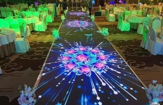 52×52 punktiert buntes geführtes Dance Floor Hoch 3840Hz Mietep4.81mm erneuern
