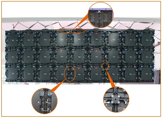 tragbare Miete 4500cd/M2 führte Anzeige RoHs CCC IP43