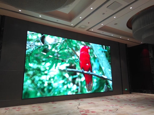 Längsgefähre Indoor Led Screen Vermietung P3.91mm ISO14001