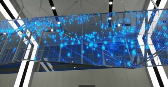 Führte transparentes Glas SMD2020 Anzeige 1 16scan