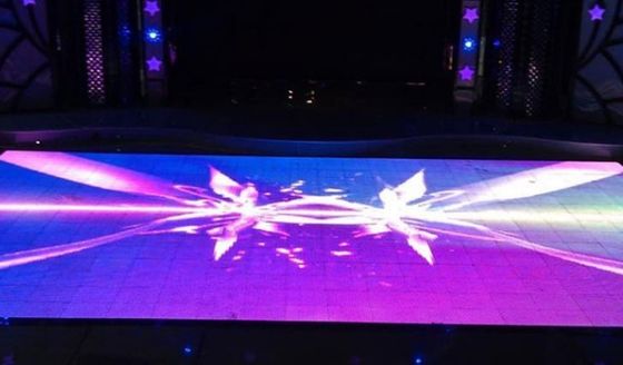P3.91 Interaktiver Tanzboden LED-Display 3840Hz Abriebfest für Einzelhandelsgeschäft