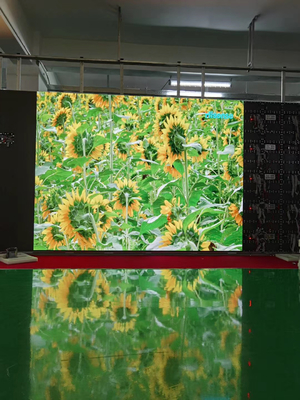 Kleine Pixel-Neigung P1.25 DC5V Videowand 600mm*337.5mm der Bleischirm-Anzeigetafel-4k
