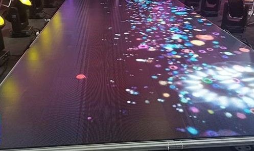 SMD2121 stellen Disco-Lichter an geführte, die 0.5*1m herauf Dance Floor Miet-P3.91mm beleuchten