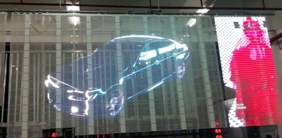 Bewegliche Mitteilung P10.4mm führte Pixel 3500cd des Fenster-Bildschirm-9245