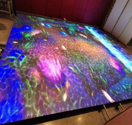 Energieeinsparendes Konzert Licht hoch Led Tanzflächen Paneele Novastar 14bits