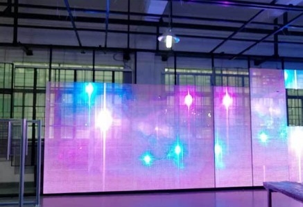 Transparenter Glaswand-Bleischirm 5000cd P3.91mm Longda
