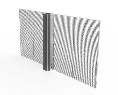 3840hz transparenter Glasbleischirm P3.9 P7.8