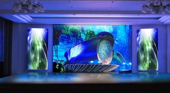 65536 Punkte/qm LED Bühnenhintergrundbild Hängendes SMD-Display RGB 3IN1
