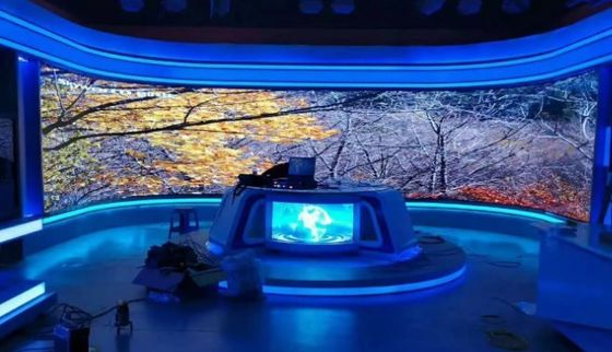 LED Flexible Modul Matrix Display Panel 3840Hz ISO14001 Magnetische Saugmontage