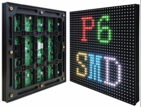 32x32 Dots Full Color Waterproof Outdoor führte Bildschirm P6 IP65 FCC