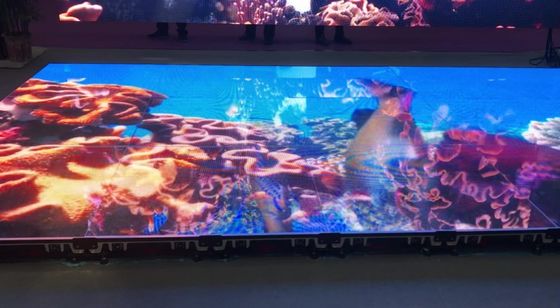 Leicht, Langlebig Indoor/Outdoor LED Bodenfliesen-Bildschirm RGB Farbwechselnde Beleuchtung