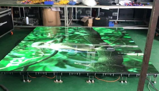 LED-Bodenfliesen-Bildschirm, interaktiver LED-Bodenfliesen-Bildschirm