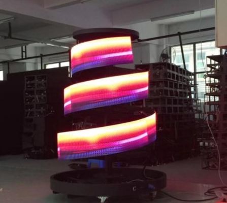 IP43 führte Stadiums-Hintergrund-Schirm-flexible P2.5 geführte Innenanzeige AC90V