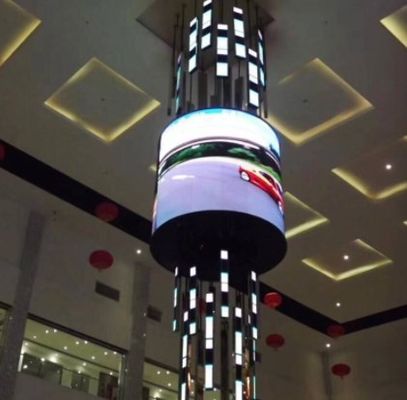 Zeigt flexible dauerhafte Werbung SMD2121 256×128mm LED Modul-P4 Innen an