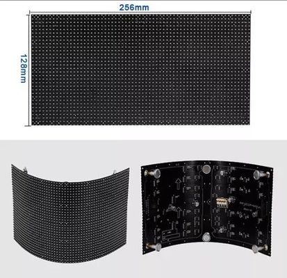 Longda Flexibles Modul P4 Flexibles LED-Display Softmodul Werbe-LED-Videowand-Bildschirmmodul