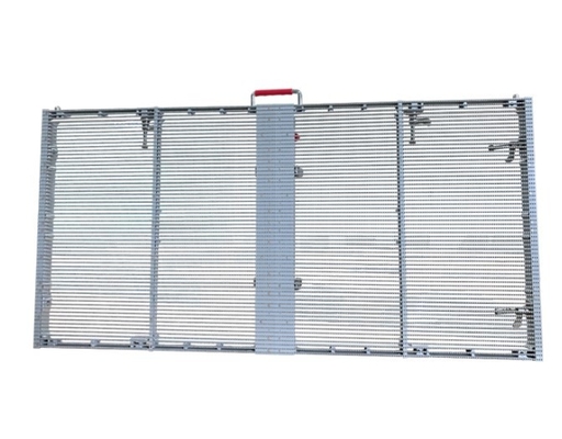 220W/ M2 transparente Anzeige 5000nits 7.8mm LED Mesh Screen Outdoor Glass Window