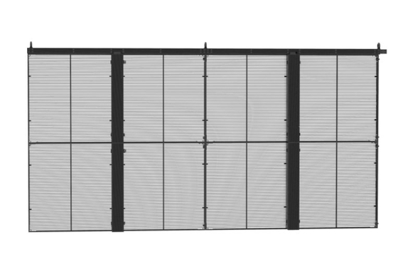 5000cd/M2 transparenter der Glas-LED Scan 11 P5.6 LED Mesh Curtain Schirm-Platten-1