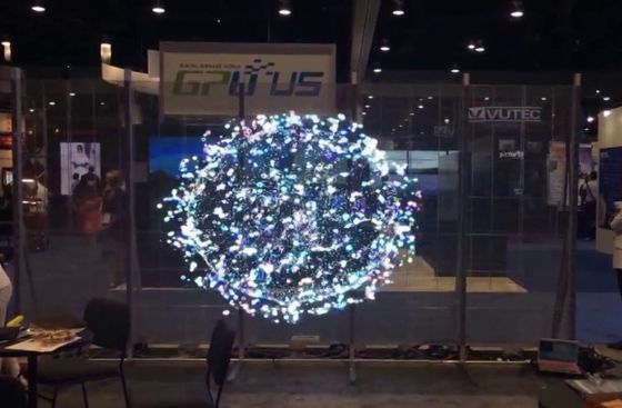 Longda 3840Hz Auffrischungsrate 5000cd/m2 Helligkeit 1R1G1B LED-Zusammensetzung Transparentes Glas LED-Bildschirm für Miete oder feste Installation